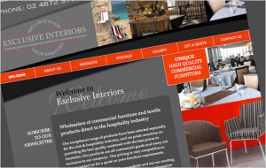 Exclusive Interiors Website