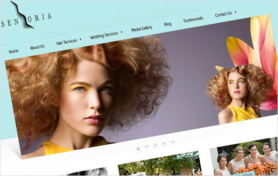 Sensoria Hair Website